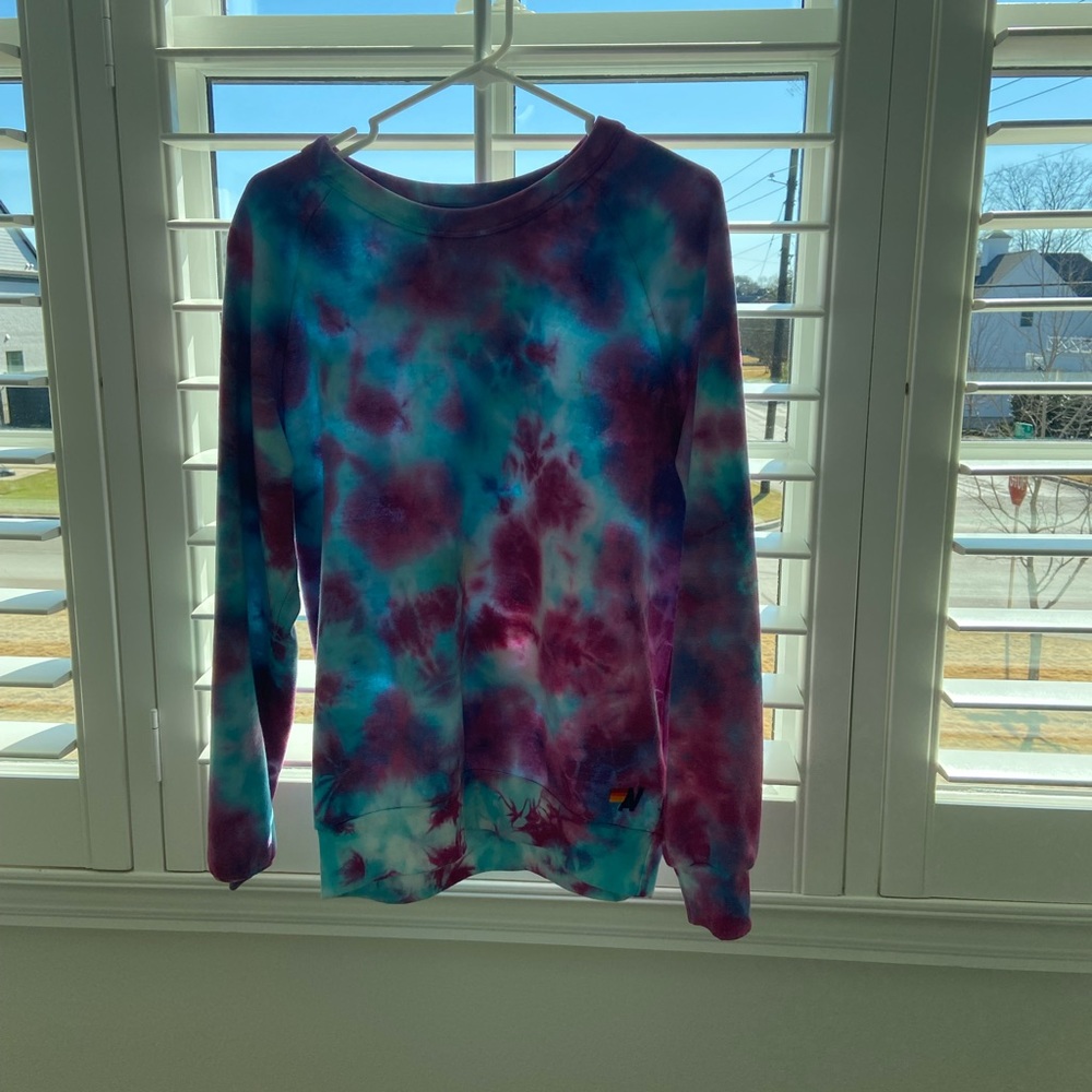 Tie Dye Aviator Nation Sweatshirt!!🥳🥳